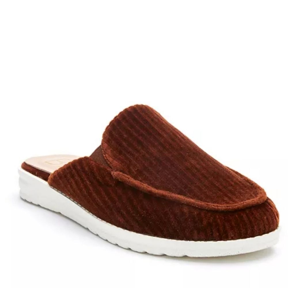 Brown Corduroy Velvet Beach By Matisse Kozy Flats